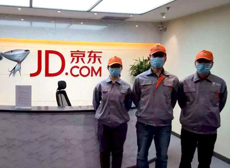 沈陽(yáng)京東世紀(jì)貿(mào)易荃芬除甲醛施工案例